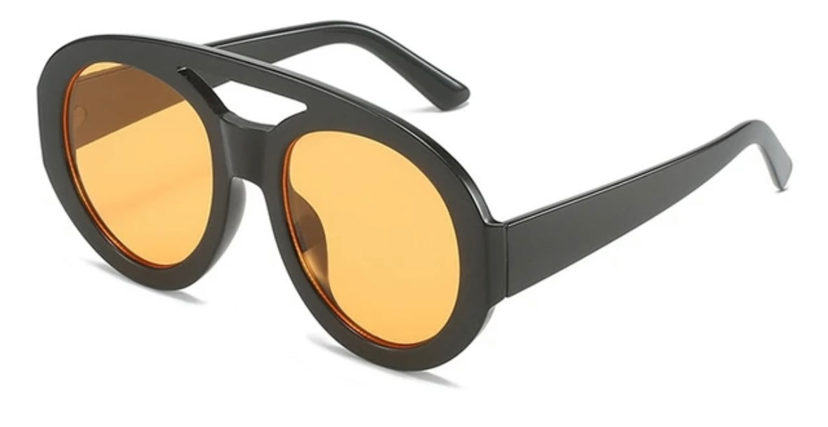 Noire double bridge fashion shades